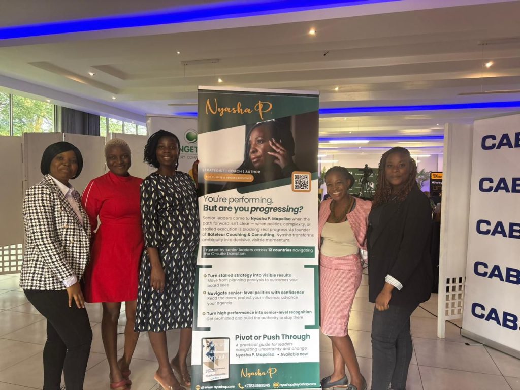 Nyasha P. Mapolisa keynote speaking at the Women in Financial Markets Conference 2026