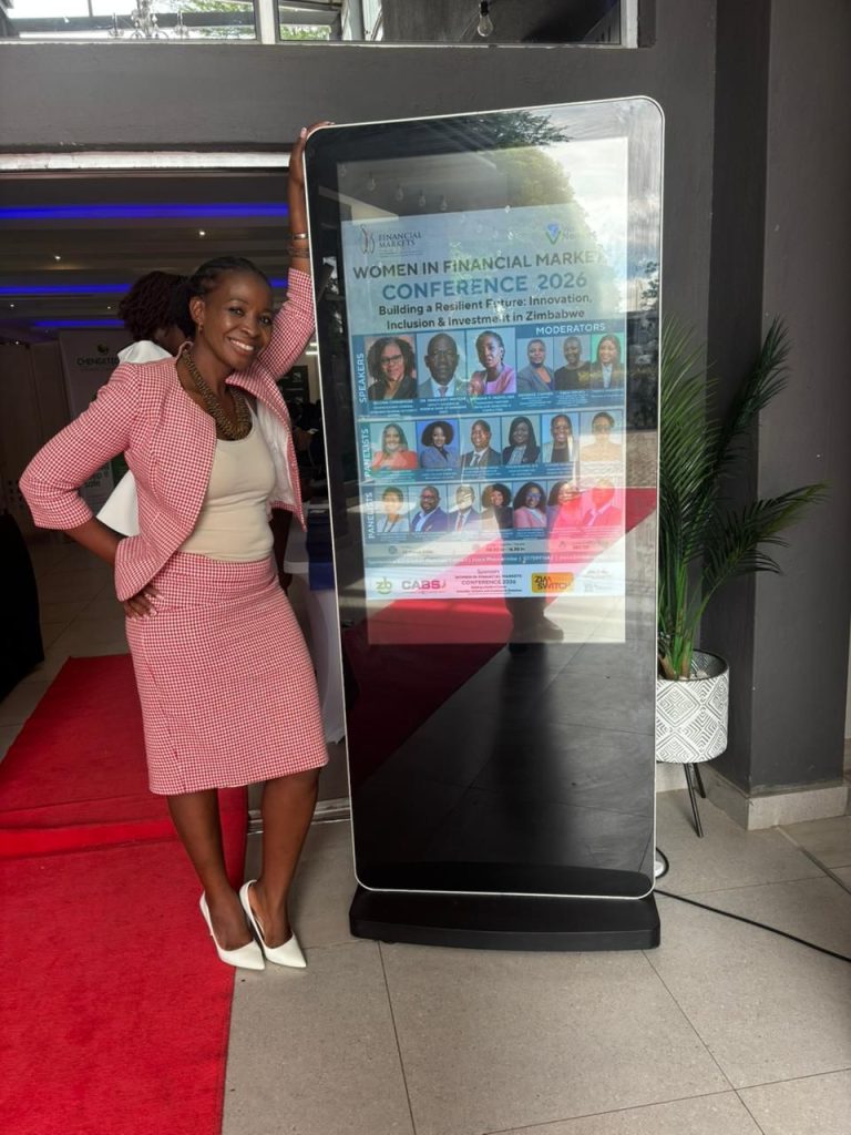 Nyasha P. Mapolisa keynote speaking at the Women in Financial Markets Conference 2026